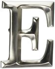 812738002603 Michael Healy Monogram Letter Door Knocker Brushed Nickel