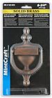 842-8435 Mintcraft " - Knocker Solid Door Bronze 4 Venetian 6-3 Finish Brass