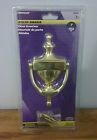 852393 Hillman New Solid Brass Bright Door Knocker 7 Exterior Hardware