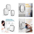 880987653457 Kits Wireless Doorbell Alert System Electronic Receiver Chimes