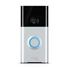 88rg000fc600 Ring Enabled Video Doorbell In Satin Nickel Works With Alexa