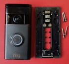 88rg202fc100 Ring Enabled Venetian Bronze Video Doorbell Used