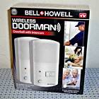 8961 Bell Howell New Wireless Doorman Doorbell With Talking And Listening Intercom 080313089619