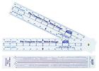 90084 Cottage Mills Complete Cross Stitch Gauge Scales For 696543556113