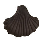 A-644 Zeckos Seashell Shaped Rustic Finish Cast Iron Door Knocker 688907707736