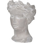 D1621-ds A&b Home Visage White Wash Outdoor Vase
