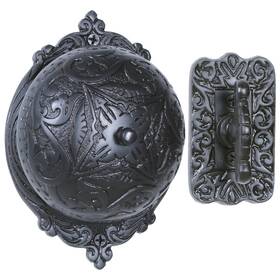 A29 646791195152 Decorative Mechanical Doorbell - Old Fashioned Twist Door Bell With Manual Ha