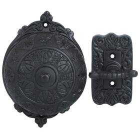 A29 646791196432 Decorative Mechanical Doorbell - Old Fashioned Twist Door Bell With Manual Ha