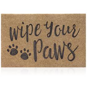 Aazzkang 747388544725 Brown Door Mats For Home Entrance Outdoor Indoor Funny Wipe Your Paw