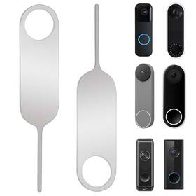 B0cm6dmfhh Abeillo 2-pack Doorbell Key Tool For Arlo Nest Eufy Video Doorbells - Security Pin