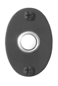 Acorn Manufacturing Rljp Black 2-3/8inch Bean Electric Bell Button
