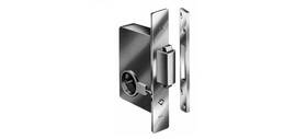 2331-626 Adams Rite Heavy Duty Deadbolt Deadlock And Strike Satin Chrome Finish
