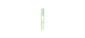 4511 Adams Rite 2400171220628 Deadlatch Radius Faceplate Satin Aluminum Clear