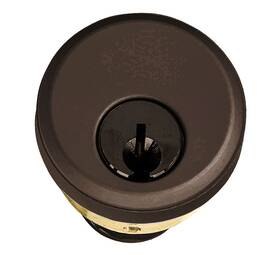 4036-01-02-313 Adams Rite Mortise Cylinder L1 D1-5/32 Ka2 For Ms Lock 4900 2190 Dark Bronze