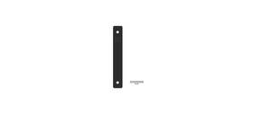 Bfk-ms1850-10-313 Adams Rite Flat Blank Face Plate Kit 1 Inch X 6-7/8 Dark Bronze Finish
