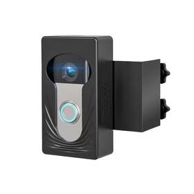 Adrinfly 313102846880 Universal No-drill Wireless Video Doorbell Mount With Double Screw Fixing Black