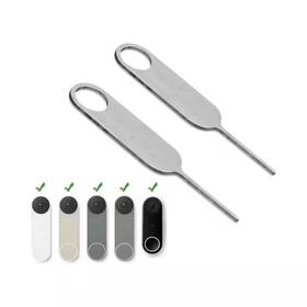 Adrinfly 445022375379 Video Doorbell Security Pin Key Release Removal Tool 2-pack