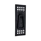 Ah-jop-dkn-039-ir Adonai Hardware Joppa Black Antique Iron Door Knocker