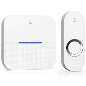 Aida 842646109453 Lighted Wireless Doorbell For Home Waterproof Battery 1000ft Ra