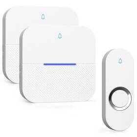 Aida 842646109477 Lighted Wireless Doorbell For Home Waterproof Battery 1 000ft Range