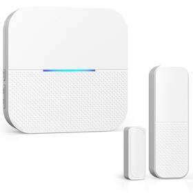 Btswd101-wh-ar Aida Door Alarms When Opened Wireless Ring Chime Sensor Alarm For Business/ho