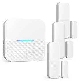 Btswd103-bl-ar Aida Door Alarms When Opened Wireless Ring Chime Sensor Alarm For Business/ho
