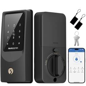 8xaa Akagear 850062274518 Wifi Smart Lock Keyless Entry Door With Batteries App Remo