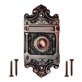 Akatva 718157600614 Decorative Doorbell Button Finest Quality Bell Push Easy To Instal