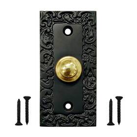 Akatva 718157600935 Door Bell Button Push Doorbell Chime Wired -