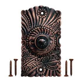 Akatva 718157601383 Door Bell Button Push Doorbell Chime Wired -