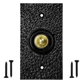 Akv-blph-023-br-abk Akatva Door Bell Button Push Doorbell Chime Wired -