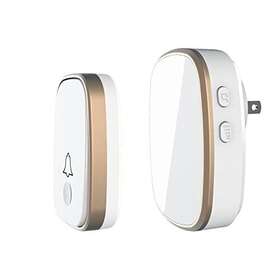 Aub084jf9hng Akk Wireless Doorbell 1 000ft Range Loud Enough With 5volume Levels And Mute