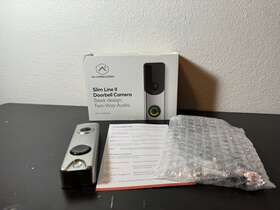 Adc-vd106x Alarm.com In Box Skybell Slim Line Ii Wi-fi Enabled Doorbell Camera