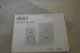 Yz02-103 Aloici Wireless Doorbell 1 Self-powered Push Button And Plug-in Receiver Waterpro