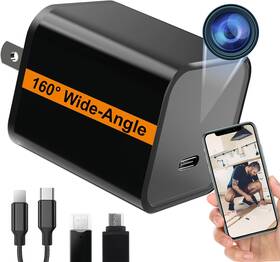Alpha Tech 711181436006 Nanny Camera With Live And Security Streaming Black Dog 160