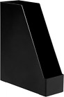 Dh04261908b Amazon Basics Plastic Desk Organizer Magazine Rack Black 1-pack