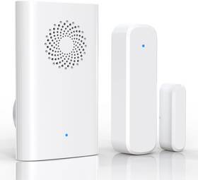 Amhey 711181645989 Wireless Door Sensor Chime Open Alarm When Entry Business/office/store 50