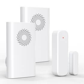 D037 Amhey M991 Wireless Door Chime For Business Entering Open Alarm Kid/toddler Ho