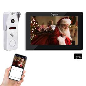 Ahd-7-b Anjielo Smart 94206 Wireless Video Doorbell Apartment Intercom With 1080p Entry Doorphone D