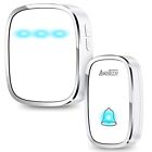 Anko Wireless Doorbell Plug And Play Waterproof Door Bell Kit 1000 Feet