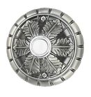 80395 Antique Id Pewter Led Doorbell Medallion Light