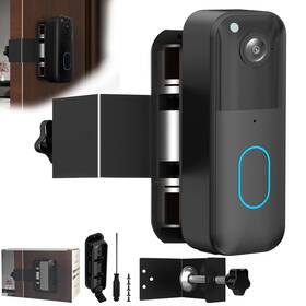 Amlzj001 Apozhu Adjustable Blink Doorbell Mount Anti-theft No Drill Door Bracket For V