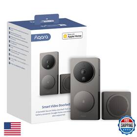 B0bphtl7mg Aqara Video Doorbell G4 Chime Included 1080p Fhd Homekit Secure