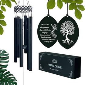 Fq0061bl Arartkel Memorial Wind Chimes Sympathy Gift For Loss Of Loved One Memorial/bereavement