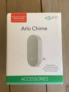 Ac1001 Arlo Chime - Wire-free Smart Home Security Siren And Silent Mode