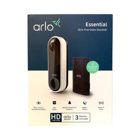 Avd2001-1scnas Arlo Essential Wire Free Hd Motion Detection Night Vision Video Doorbell
