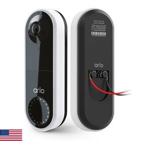 B07ymv9vmt Arlo Essential Wired Video Doorbell - Hd 180 View Night Vision 2 Way