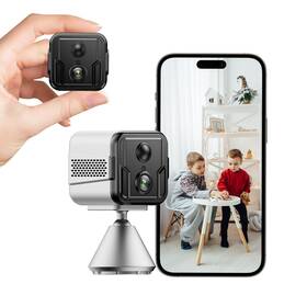 T9w5 Arstiderne Mini Indoor Camera With Motion Detection Night Vision 100-day Battery Life