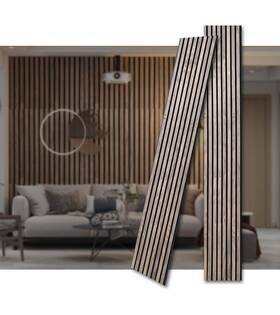Artslat 759135487773 3d Fluted Sound Absorbing Decorative Soundproof Panels Acoustic Wood Slat W