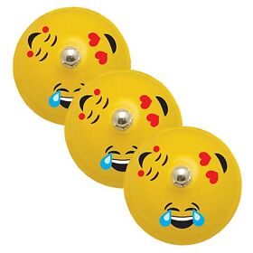 Ash10528-3 Ashley Productions Decorative Call Bell Emojis 3 Bundle